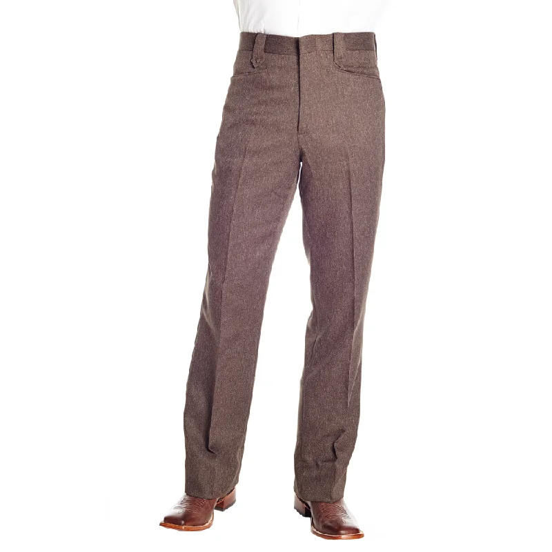 Circle S Mens Chestnut Dress Ranch Pants - CP4776-22 Monochromatic All