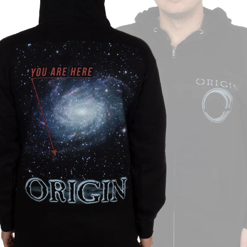 Origin "You Are Here" Zip Hoodie Bold Men's Statement