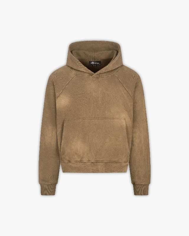 FADED WASH HOODIE BEIGE Modern Men's 