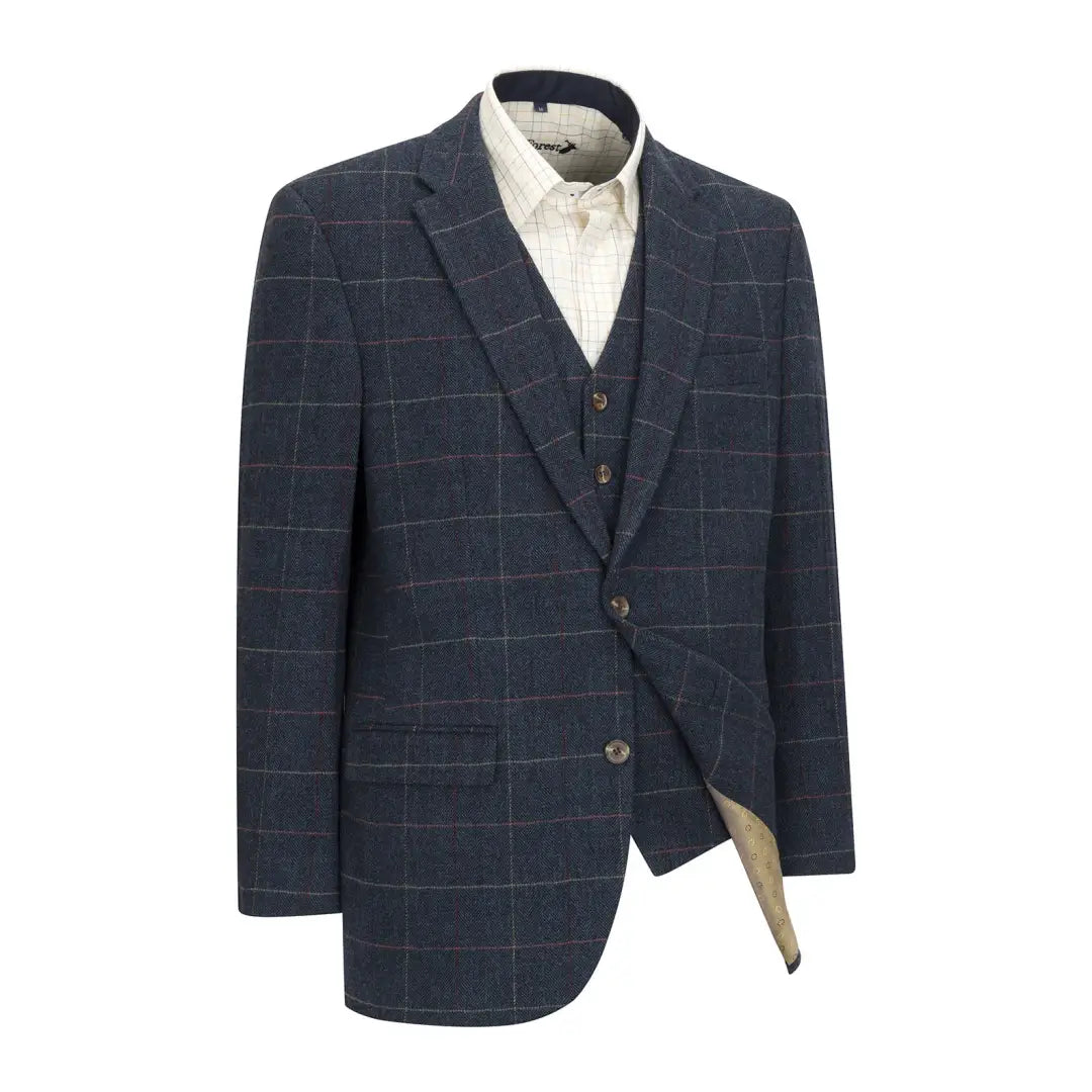 New Forest Premium 100% Wool Tweed Blazer Confident Men's High