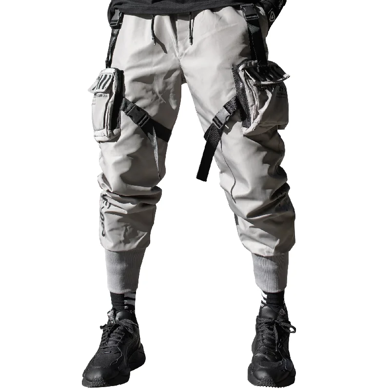 CG-Type 09S Metal Grey Cargo Pants Laid