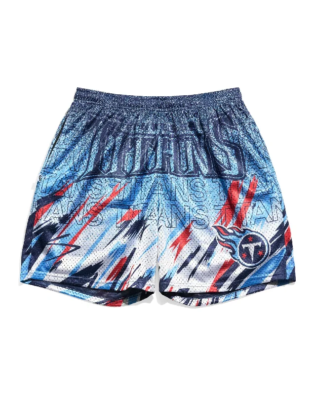 Tennessee Titans Sketch Retro Shorts Artistic Men's Avant