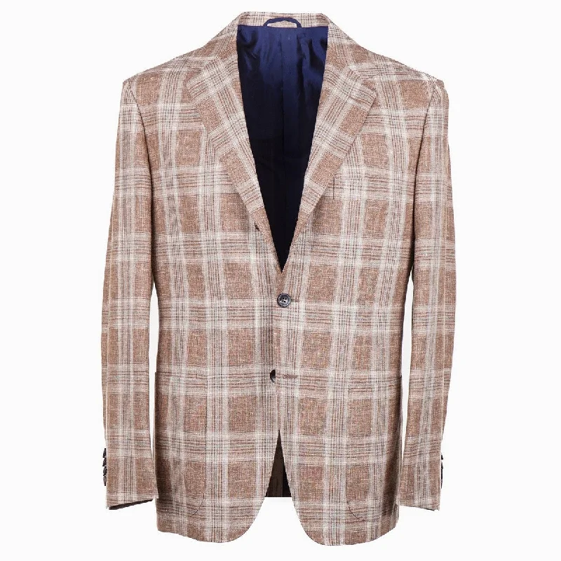 Sartorio Wool-Silk-Linen Sport Coat Cozy Men's Winter