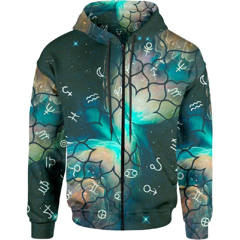 Nebula Zip Hoodie Modern Men's Tech