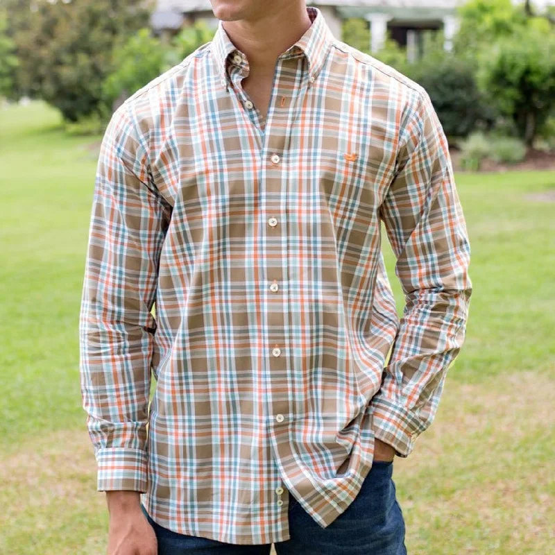 Fairley Plaid Dress Shirt Youthful Men's Pop