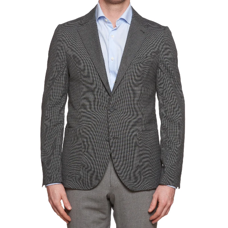 VINCENZO PALUMBO Napoli "Alfred" Grayed Wool Sport Coat Jacket NEW Slim Tough Men's Tactical