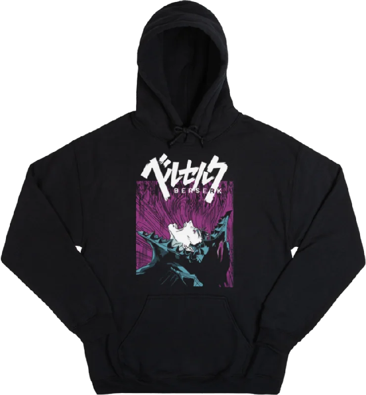 Overtaken By Rage Black Hoodie Polished Men's Silk