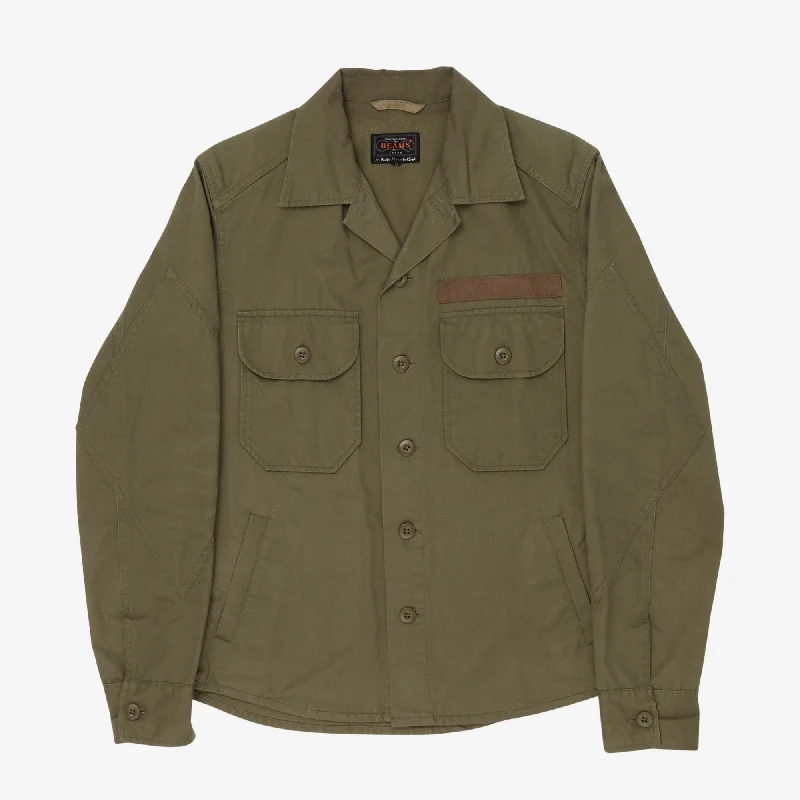 Fred Segal Army Shirt Practical Men's Quick