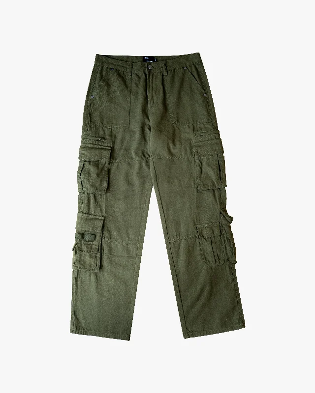 EPTM CANVAS CARGO PANTS - OLIVE Casual Men's Short