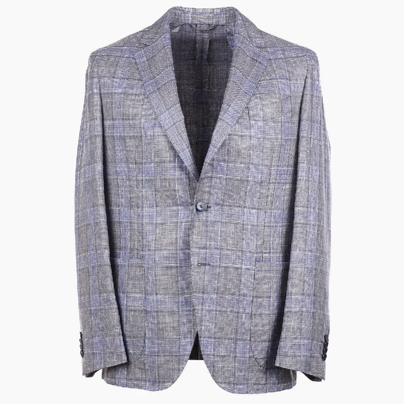 Luigi Borrelli Wool-Silk-Linen Sport Coat Gym