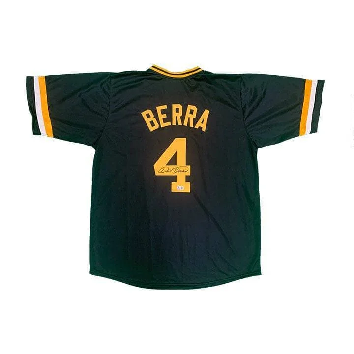 Dale Bera Signed Custom Black Baseball Jersey Athletic Men's High