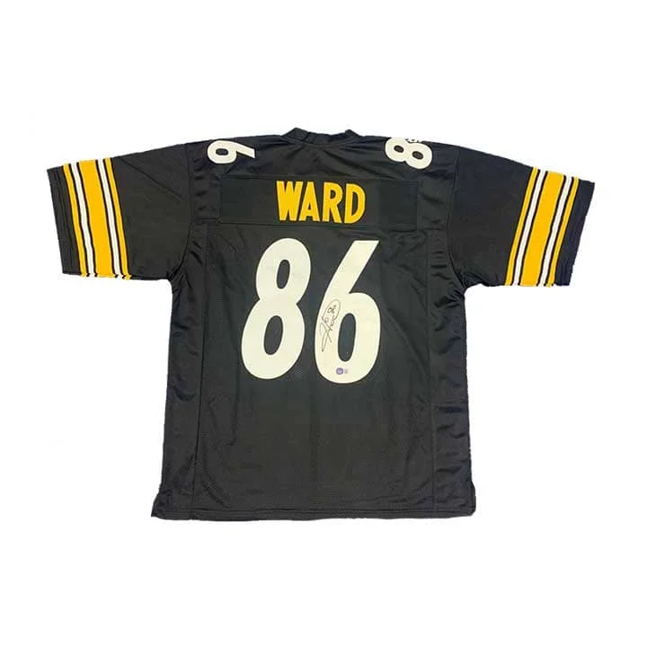 Hines Ward Signed Custom Home Jersey Bohemian Men's Free