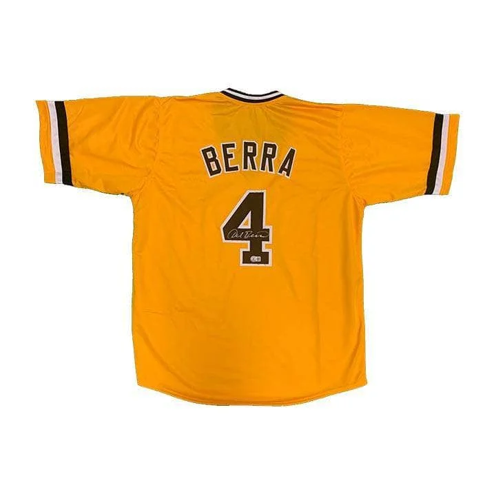 Dale Bera Signed Custom Gold Baseball Jersey Masculine Men's 