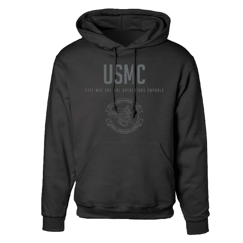 31st MEU Special Operations Tonal Hoodie Gym