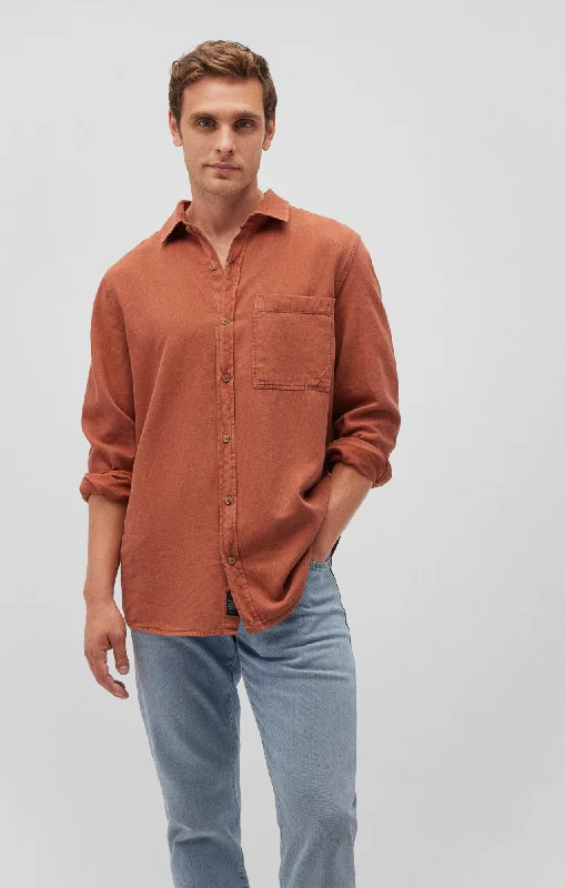 ONE POCKET BUTTON-UP SHIRT IN ARAGON Dynamic Men's High