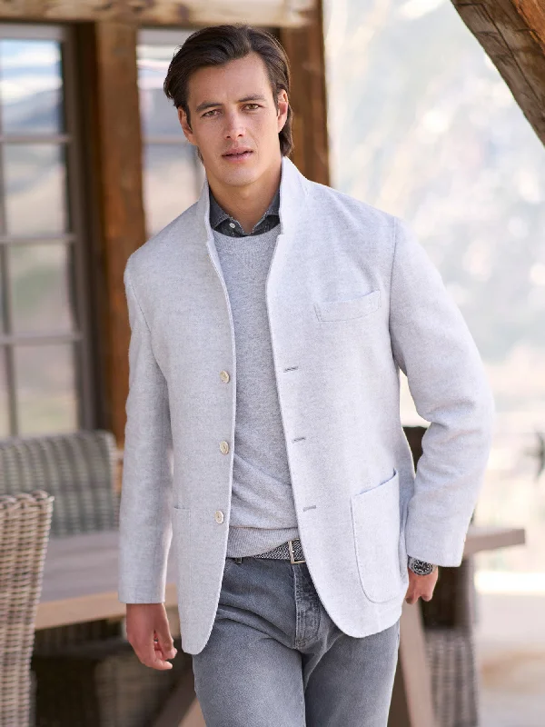 Cashmere Jersey Jacket Trendy Men's Bucket