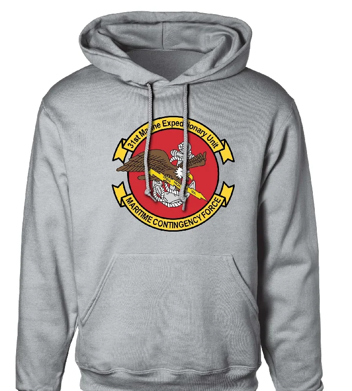 31st MEU Maritime Contingency Force Hoodie Athletic Men's Compression