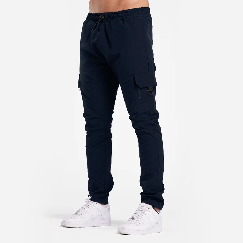 Guardiola Cargo Pants - Navy Dapper Men's Bow