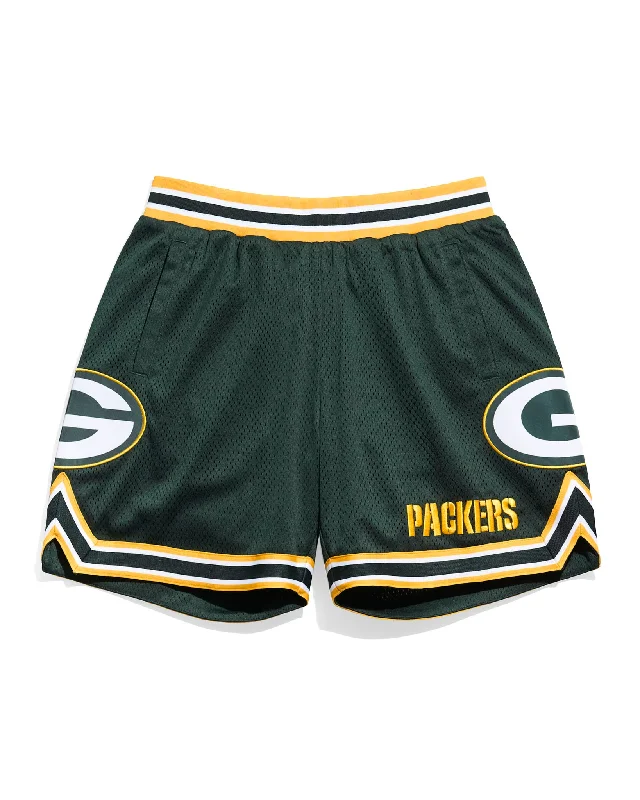 Green Bay Packers Court Shorts Lumberjack