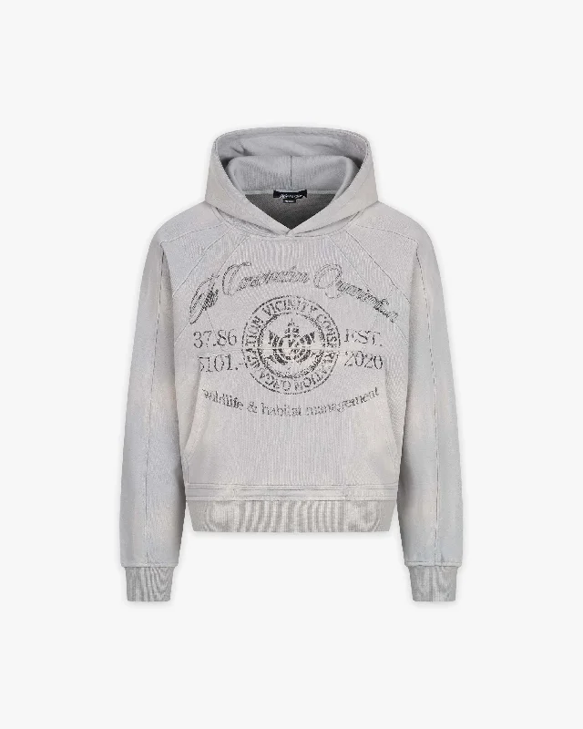 EXPLORER HOODIE GREY Hip Men's Retro