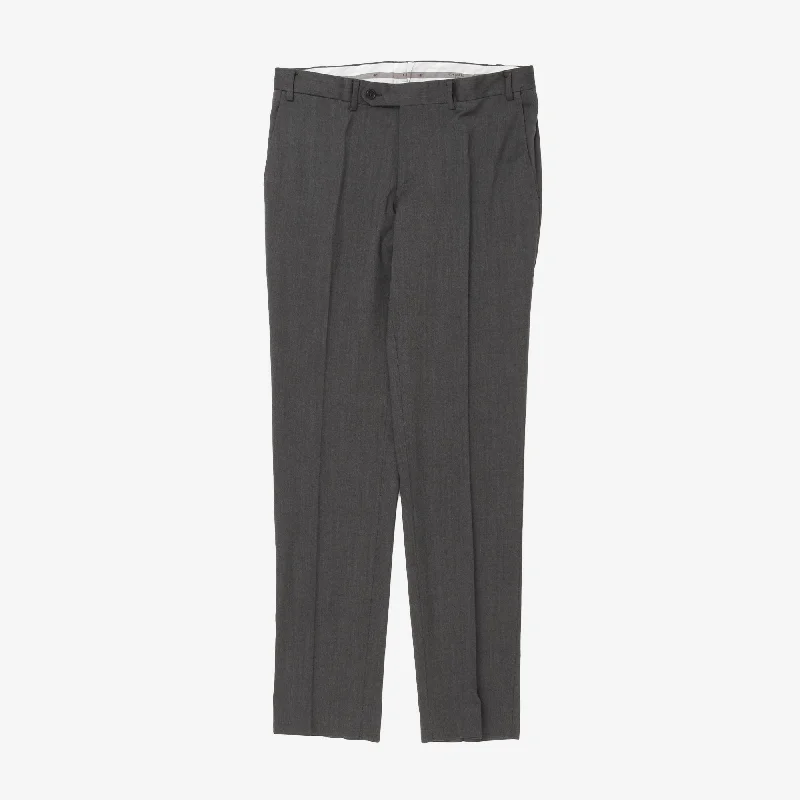 Wool Trousers Bohemian Men's Free