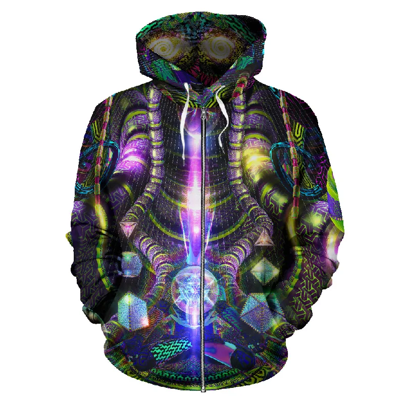 Mystic Temptation Zip-Up Hoodie Classic Men's Pin