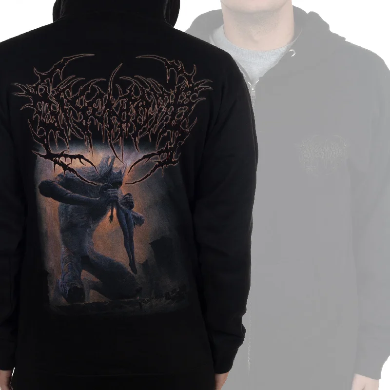 Disentomb "The Decaying Light" Zip Hoodie Bohemian Men's Free