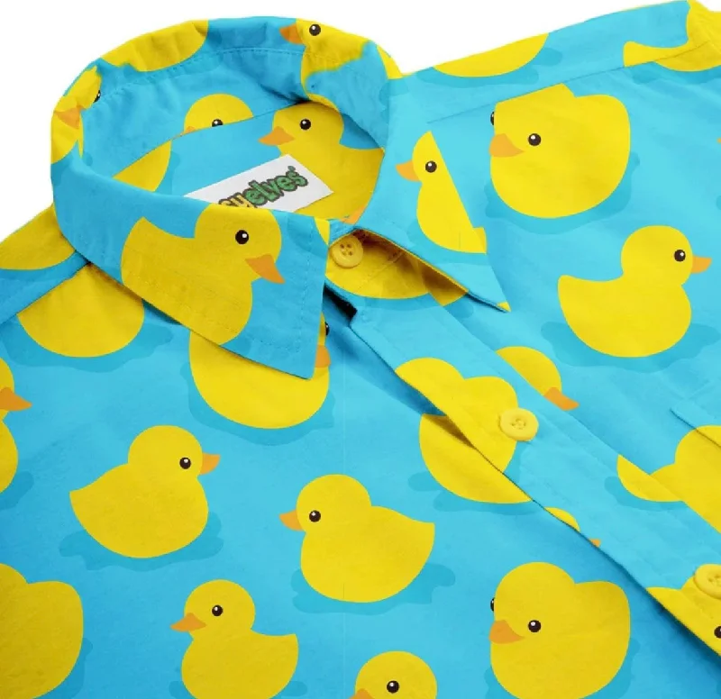 Rubber Ducky Hawaiian Shirt Modern Men's 