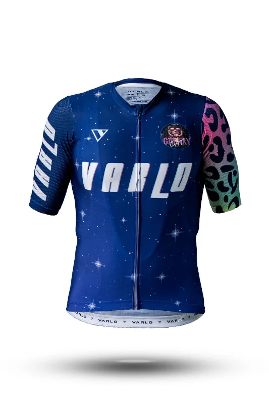 Men's Galaxy Cat Stratus Cycling Jersey Refined Men's European