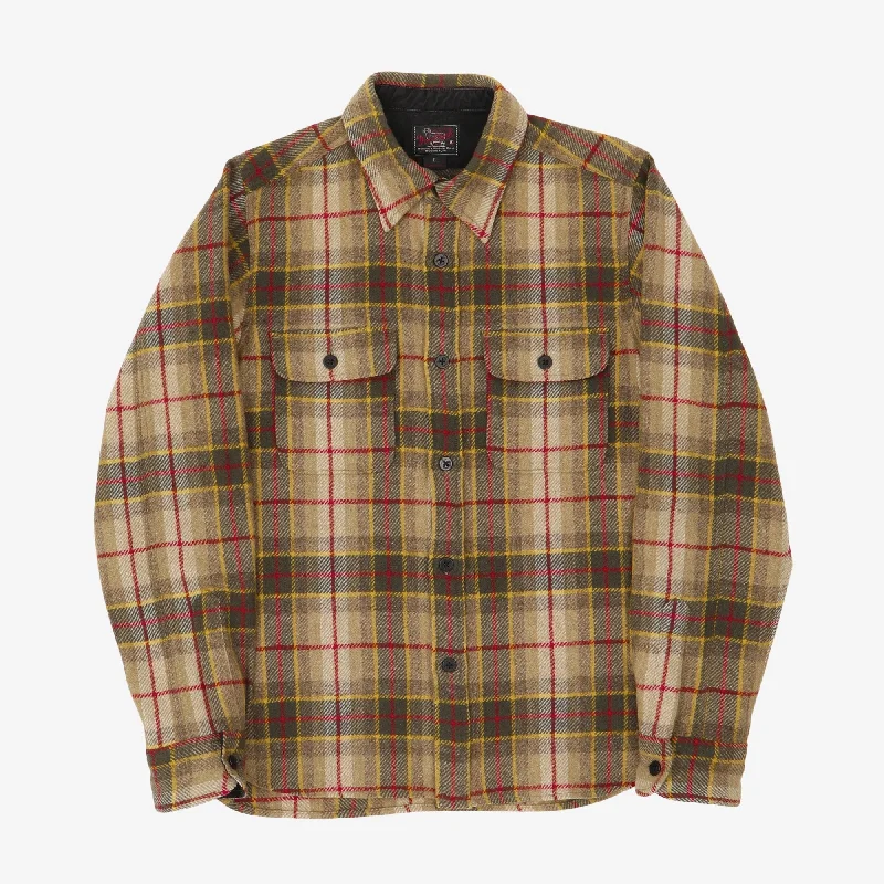 Flannel Shirt Rugged Men's Outdoor 