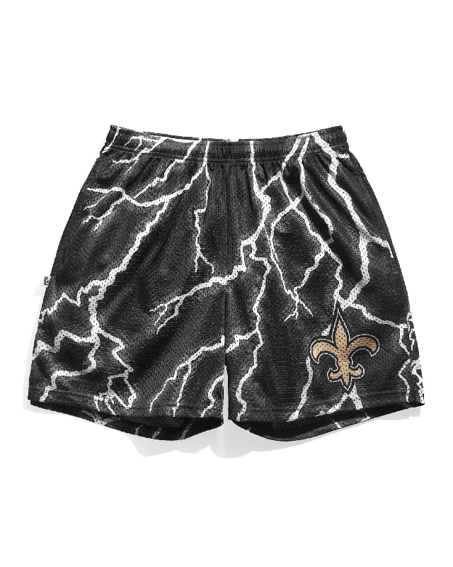 New Orleans Saints Lightning Retro Shorts Refined Men's Hand