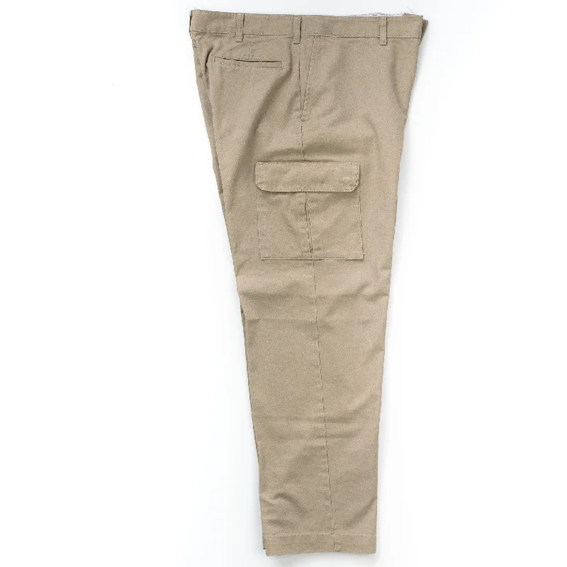 Used Standard Cargo Work Pants - Khaki Masculine Men's 