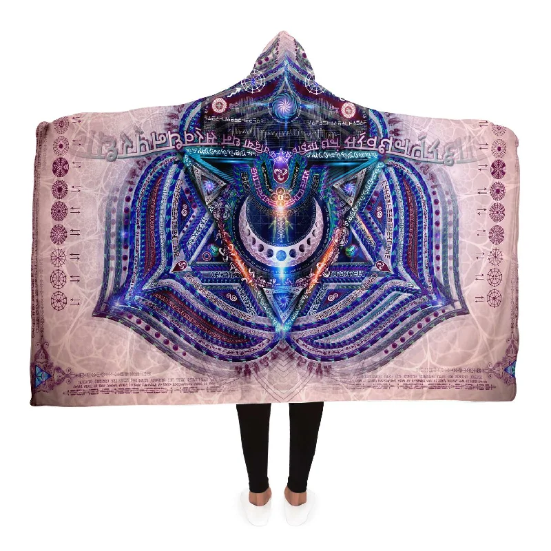 Vishuddha | Throat Chakra Hooded Blanket Practical Men's Quick