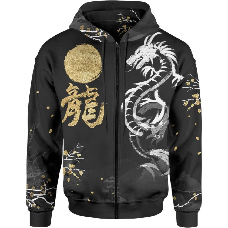 Tatsu Zip Hoodie Dynamic Men's High