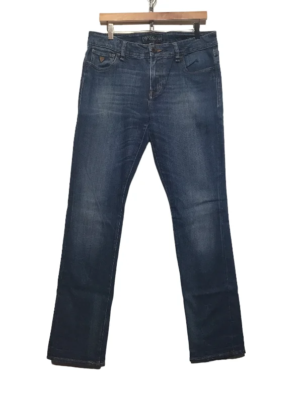 Guess Skinny Fit Jeans (35X32) Dynamic Men's Moto