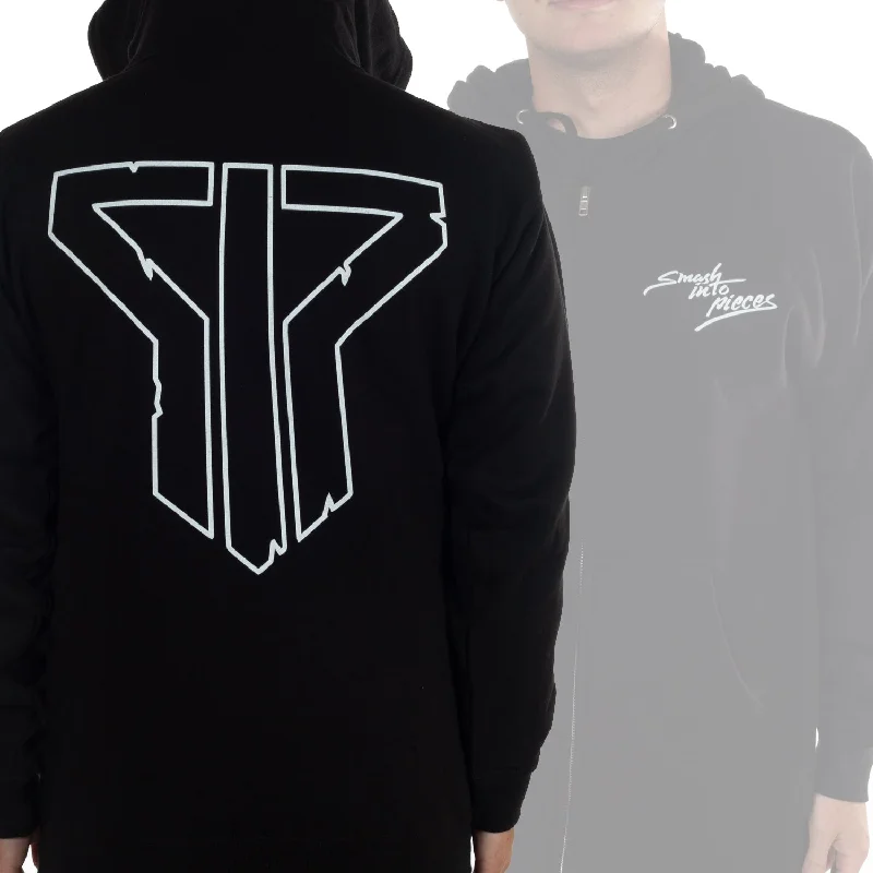 Smash Into Pieces "Symbol" Zip Hoodie Cozy Men's Winter