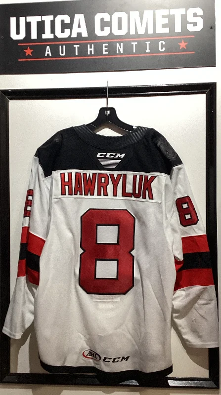 Utica Comets 10th Anniversary Jersey -Hawryluk Lumberjack