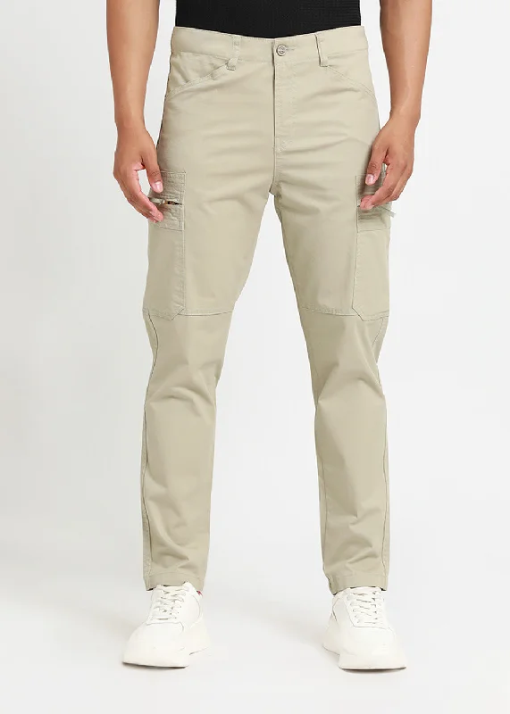 Celadon Green Zip Cargo Pants Dynamic Men's Moto