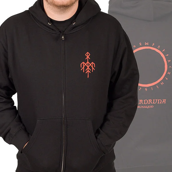 Wardruna "Logo - Small" Zip Hoodie Masculine Men's 