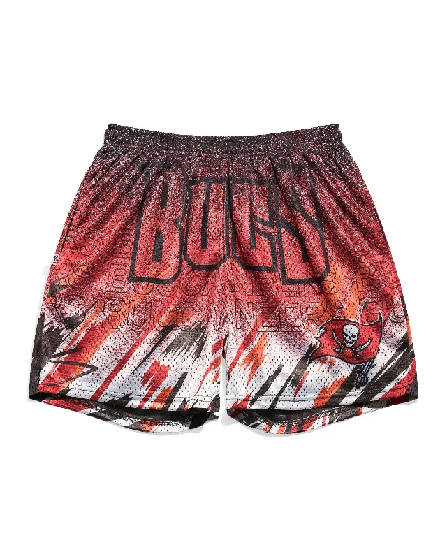 Tampa Bay Buccaneers Sketch Retro Shorts Stylish Men's Tropical 