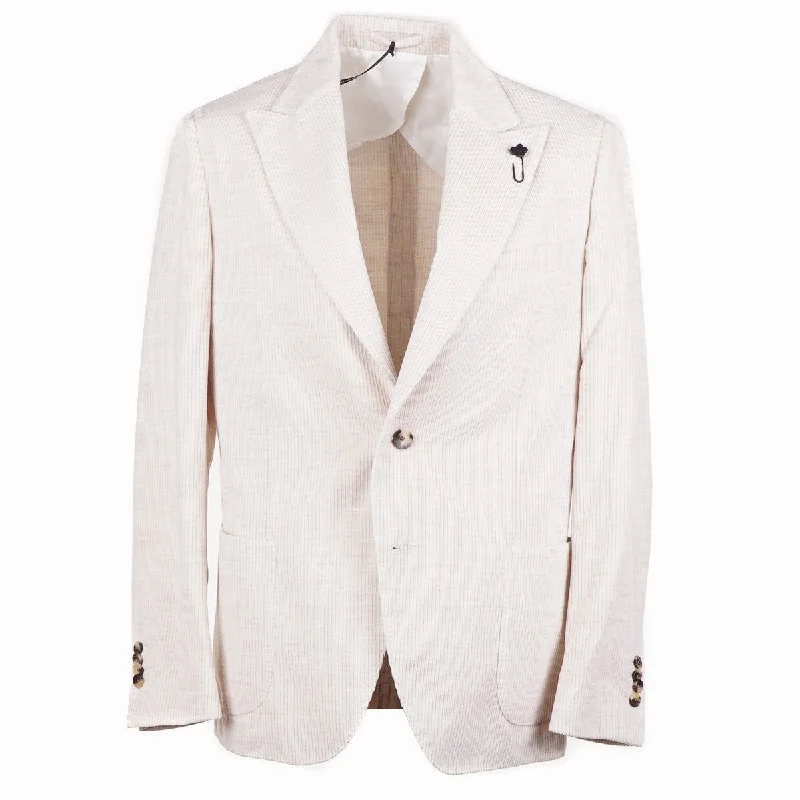 Lardini Cotton and Alpaca Sport Coat Adventure