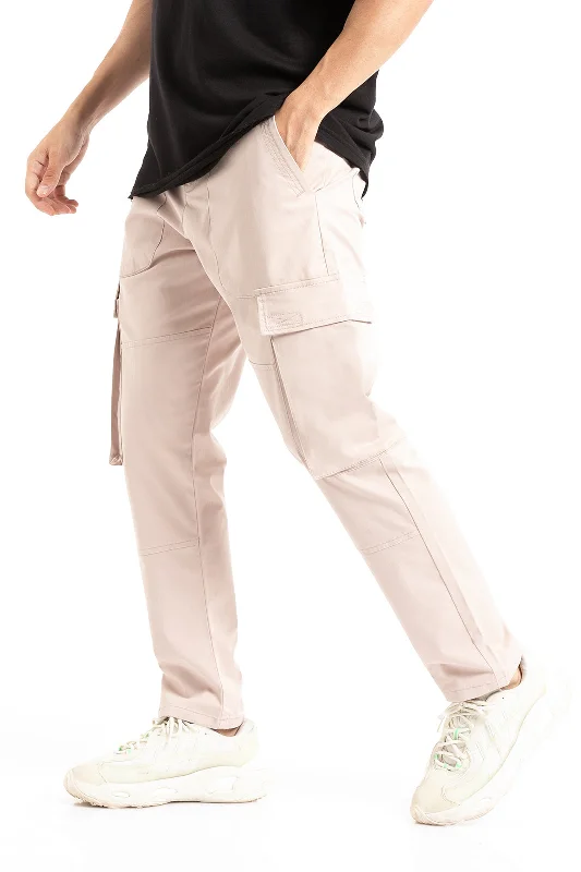 Nude Pink Cargo Pant Modern Men's Tech