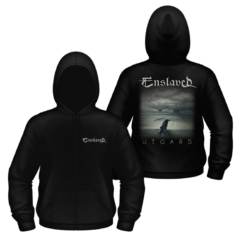 Enslaved "Utgard" Zip Hoodie Cclassic Men's Tweed