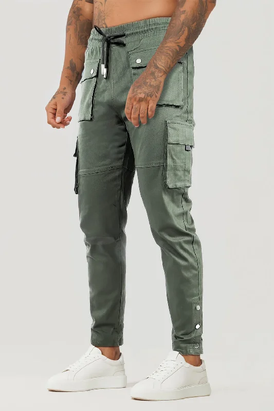 Army Green Cargo Pant Modern Men's 