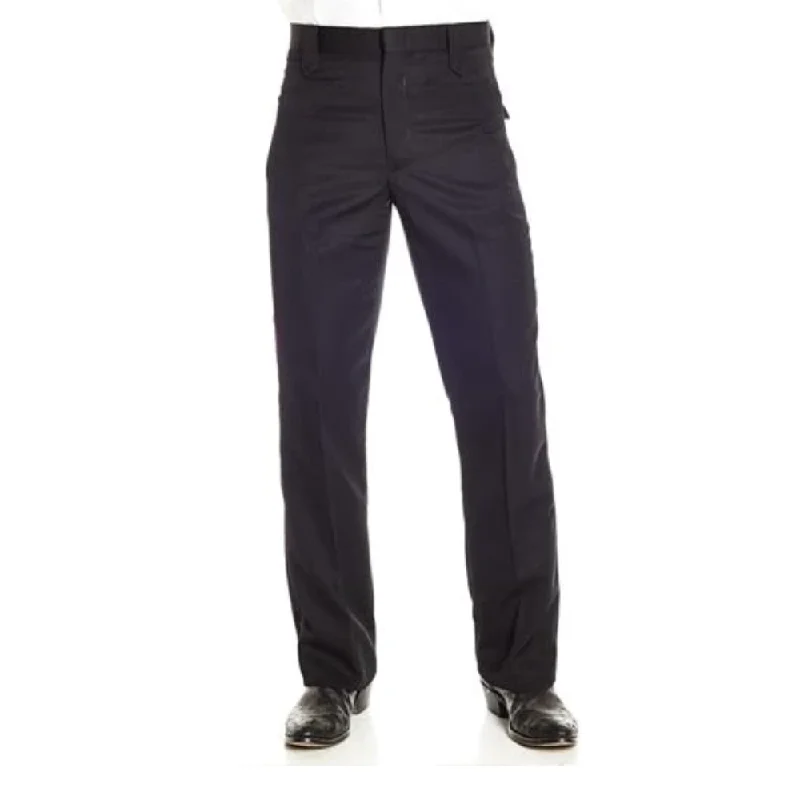 Circle S Mens Black Dress Ranch Pants - CP6729-41 Polished Men's Satin