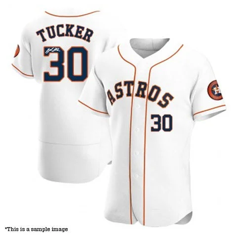 Kyle Tucker Autographed White Astros Authentic Jersey Luxurious Men's High