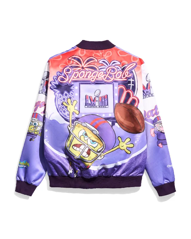 Super Bowl LVIII x SpongeBob Fanimation Jacket Traditional Men's Country