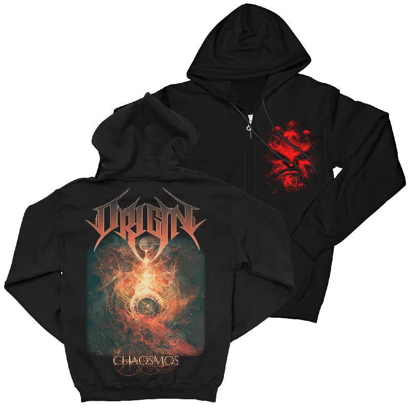 Origin "Chaosmos" Zip Hoodie Unique Men's Patch