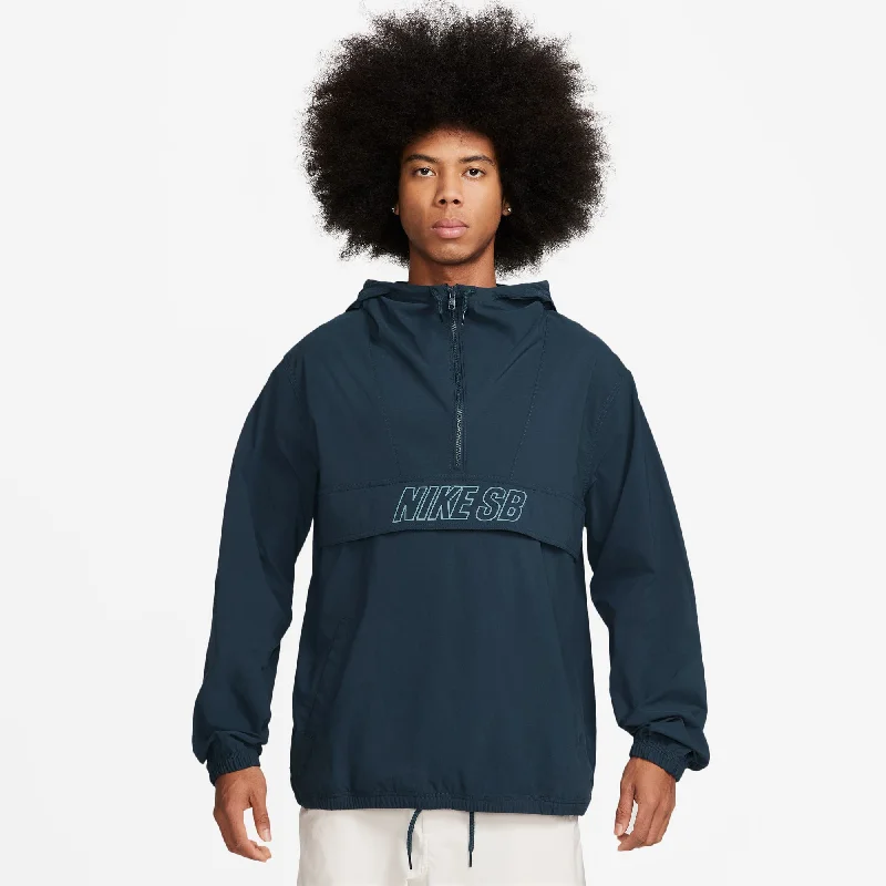 Nike SB DF Essential Anorak New Blue Casual Men's Loose