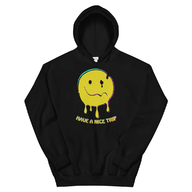 Have A Nice Trip Graphic Hoodie Sleek Men's Contemporary 